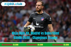 Đội hình dự kiến trước trận Atl. Madrid vs Bodo/Glimt
