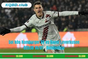 Đội hình dự kiến trước trận Hamburger SV vs Bayer Leverkusen