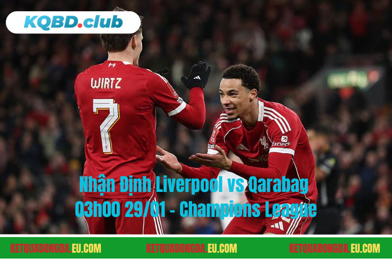 Đội hình dự kiến trước trận Liverpool vs Qarabag Đội hình dự kiến trước trận Liverpool vs Qarabag