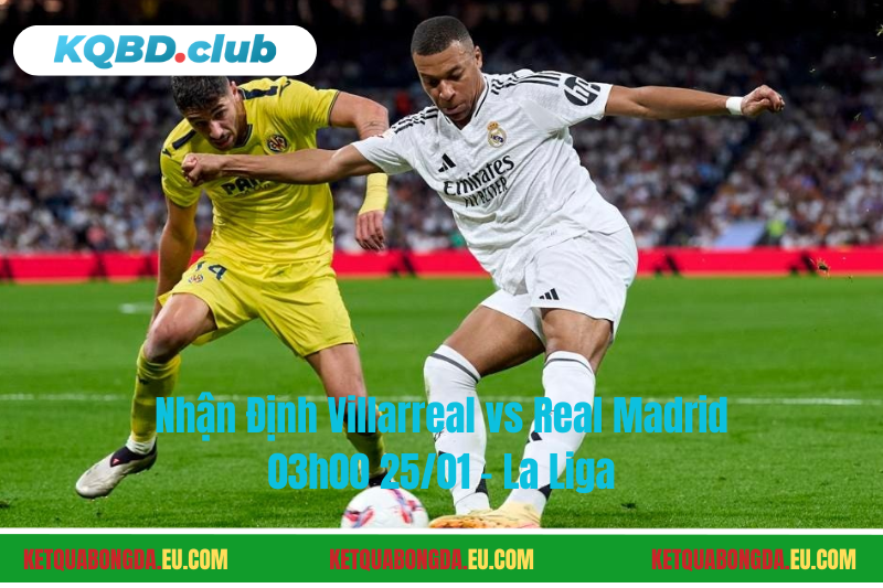 Đội hình dự kiến trước trận Villarreal vs Real Madrid