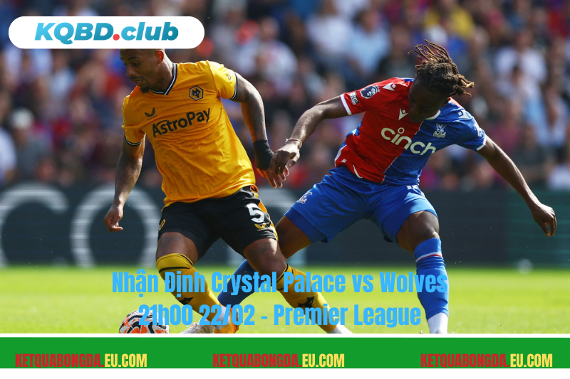 Đội hình dự kiến trước trận Crystal Palace vs Wolves